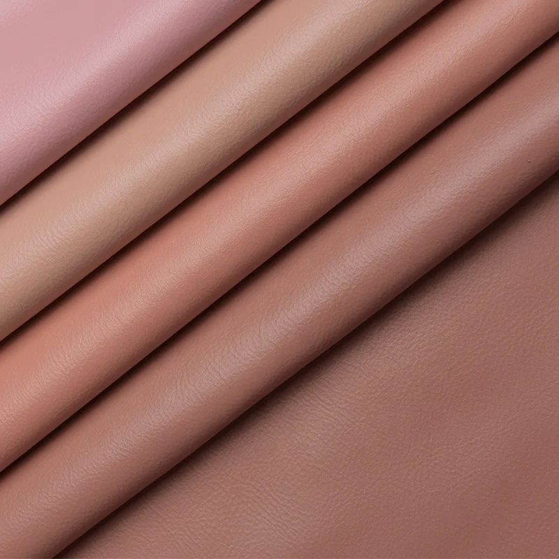 buy China leather wholesale semi PU synthetic leather cow leather texture