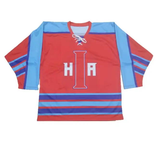 2021 hot selling ice hockey shirts any logo sublimation golden custom hockey jersey