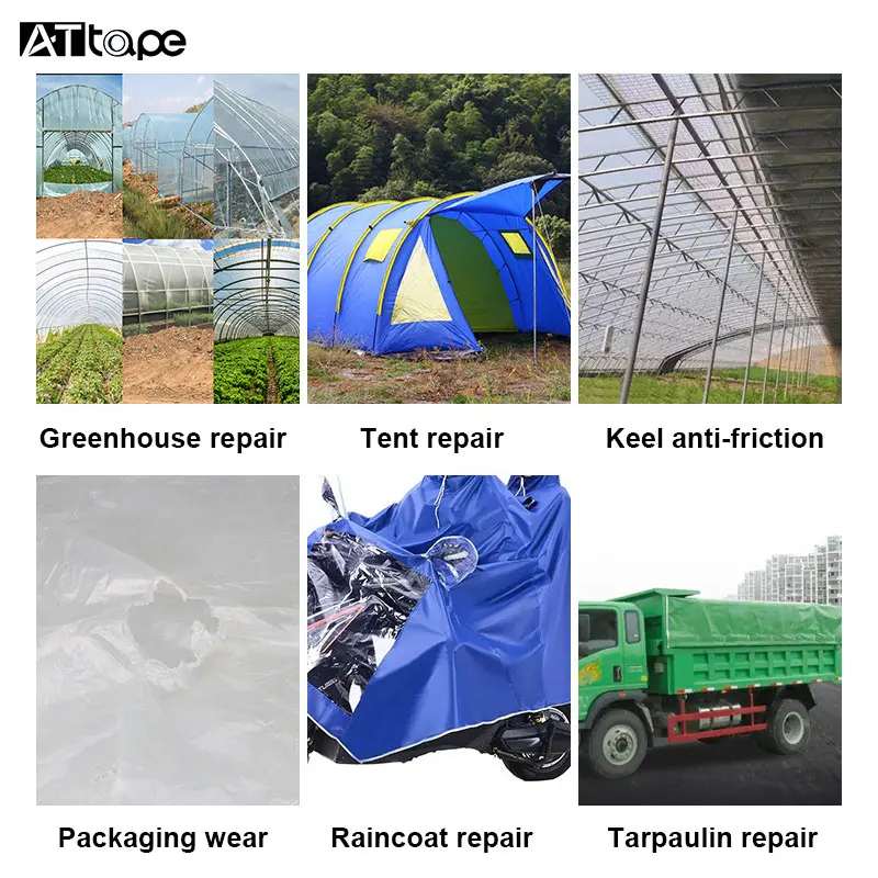 PE weather sealing tape for window Vegetable greenhouse Farm PE Film Repair Tape