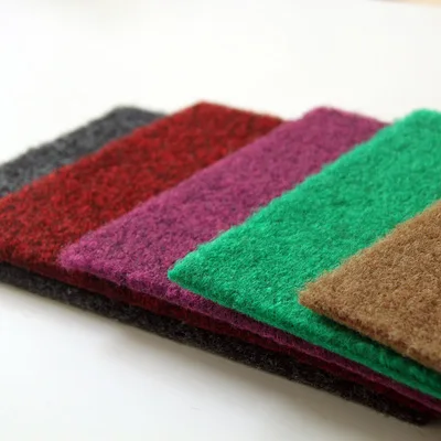 Non woven Automotive dashaboard soft carpet shaggy rug mat velour car carpet