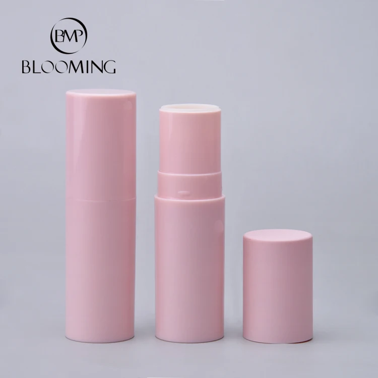 Lipstick Tube Round Lip Balm Stick Containers Tube Private Logo Pink Low Moq Luxury Cosmetic Packaging Matte Lipstick Tube