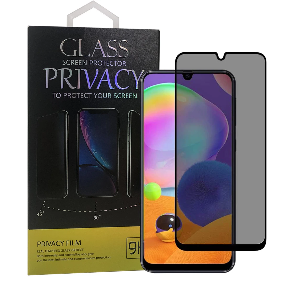 2.5D полный охват анти-блики сохранение в тайне противоударной защитной плёнки премиум класса, закаленное стекло для Samsung Galaxy M10 M20 M30 M40