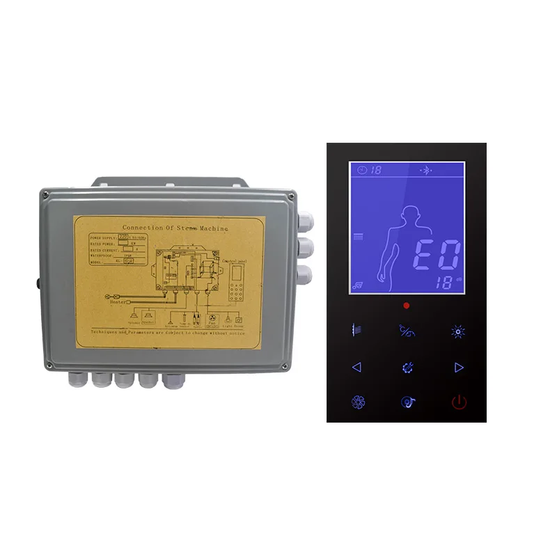 3-9Kw CD Power Dry Infrared Time Setting CE Approval TUV Sauna Room Control Board Hand Touch Controller KL-821G