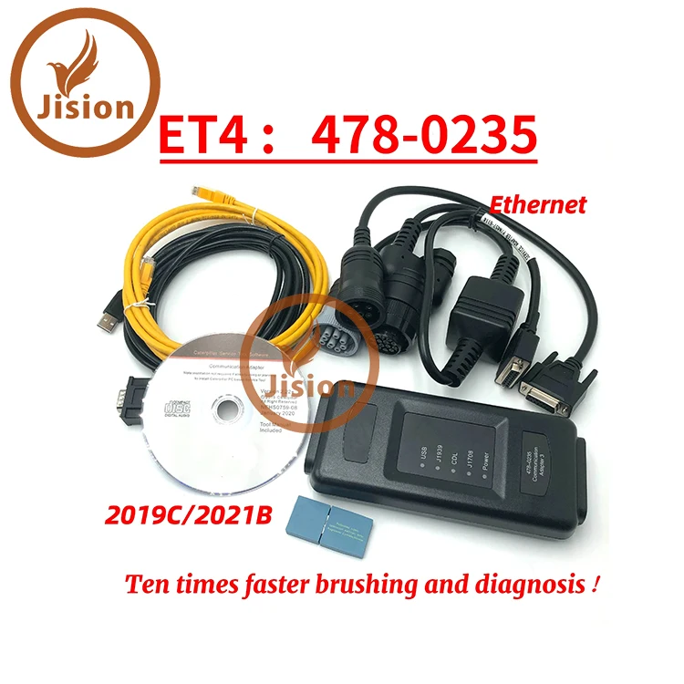 Jision  Excavator Spare Parts ET4 Diagnostic Tool Excavator Tester