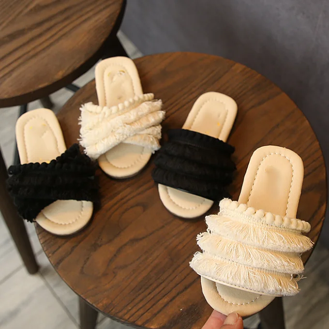 
Korean Girls Slippers Summer Girl Slipper Kid Fashion Slippers 
