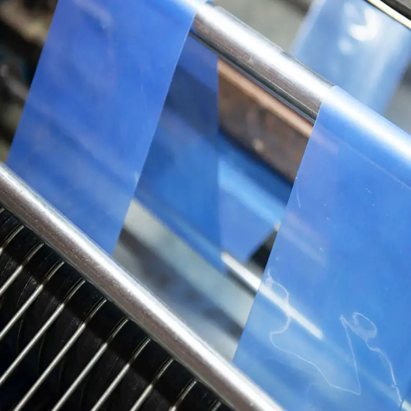 Factory Custom Blue Rustproof Warp Bag Flat Mouth Metal Moisture Proof Anti-Corrosion Vci Anti-Rust Packaging Bag