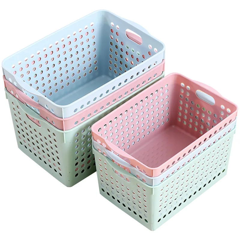 OEM пластиковая корзина для хранения, корзина для белья, разноцветные игрушки, корзина для хранения детей, пластиковая прозрачная корзина для хранения