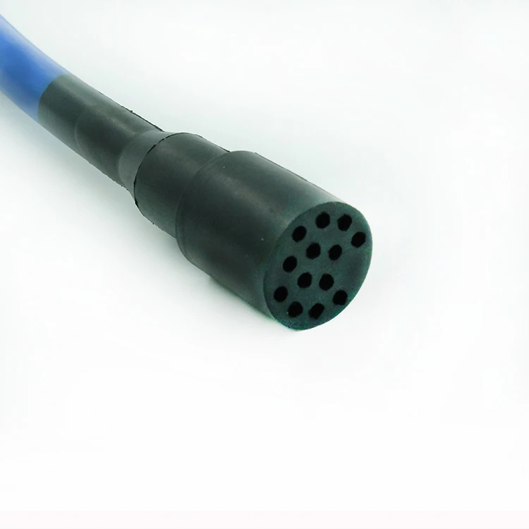 UNDERWATER 7000m DIL13M DIL13F Inline cable 600V  4 pair 24 AWG, 0.20 mm2 PUR, Power conductors 4 x 18 AWG Ethernet connector