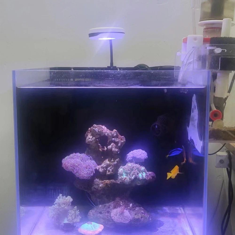4X5 Watts Aquarium LED Reef Light, Dimmable Full Spectrum Marine LED Fish Tank Light Saltwater Nano Aquarium LPS SPS Lighting