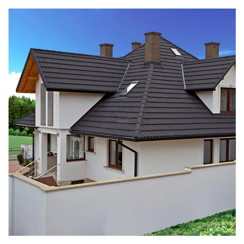 Заводская оптовая продажа черепичная черепица с каменным покрытием для строительства дома цветной стальной плиткой в Нигерии
