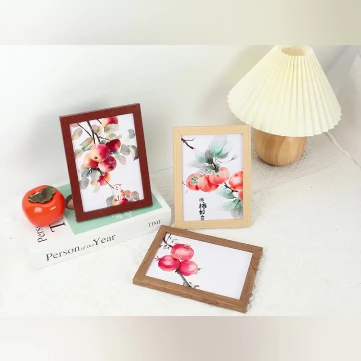 Amazon Hot Sale A1 A2 A3 A4 White Photo Frame Art Frames Wooden Picture Frames For Home Decor