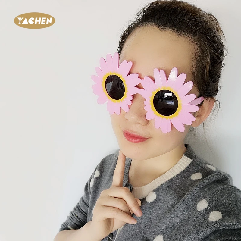 YAachen Cupcake Birthday Party Glasses Adult Children Cute Funny Photo Creative Alphabet Cake Decoration Plastic Glasses