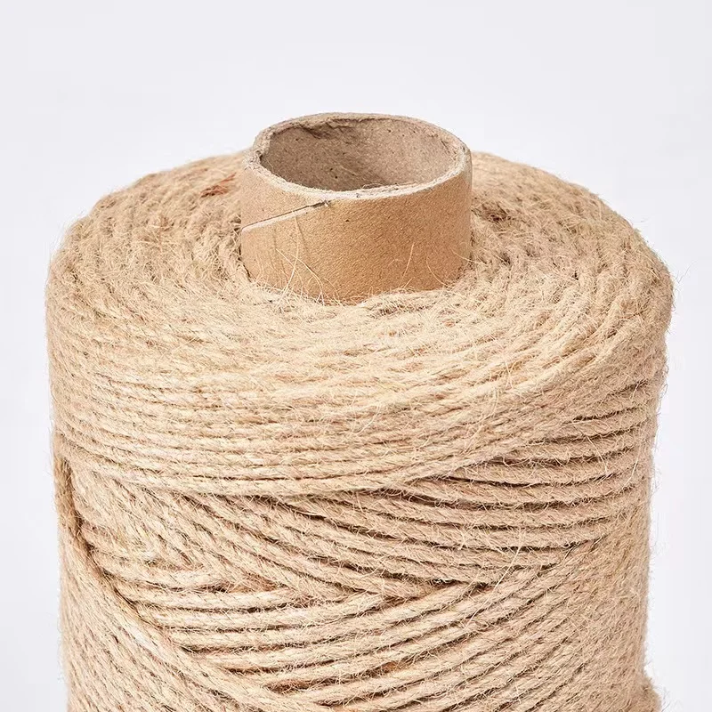 Factory Direct Supply 6-60mm Natural Jute Rope Twisted Manila Rope Hemp Rope for Craft Decorative Landscape