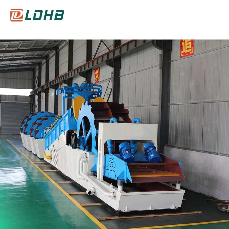 Wheel Bucket Sand Washer Mini Small Sand Washing Machine for Sand Making Line