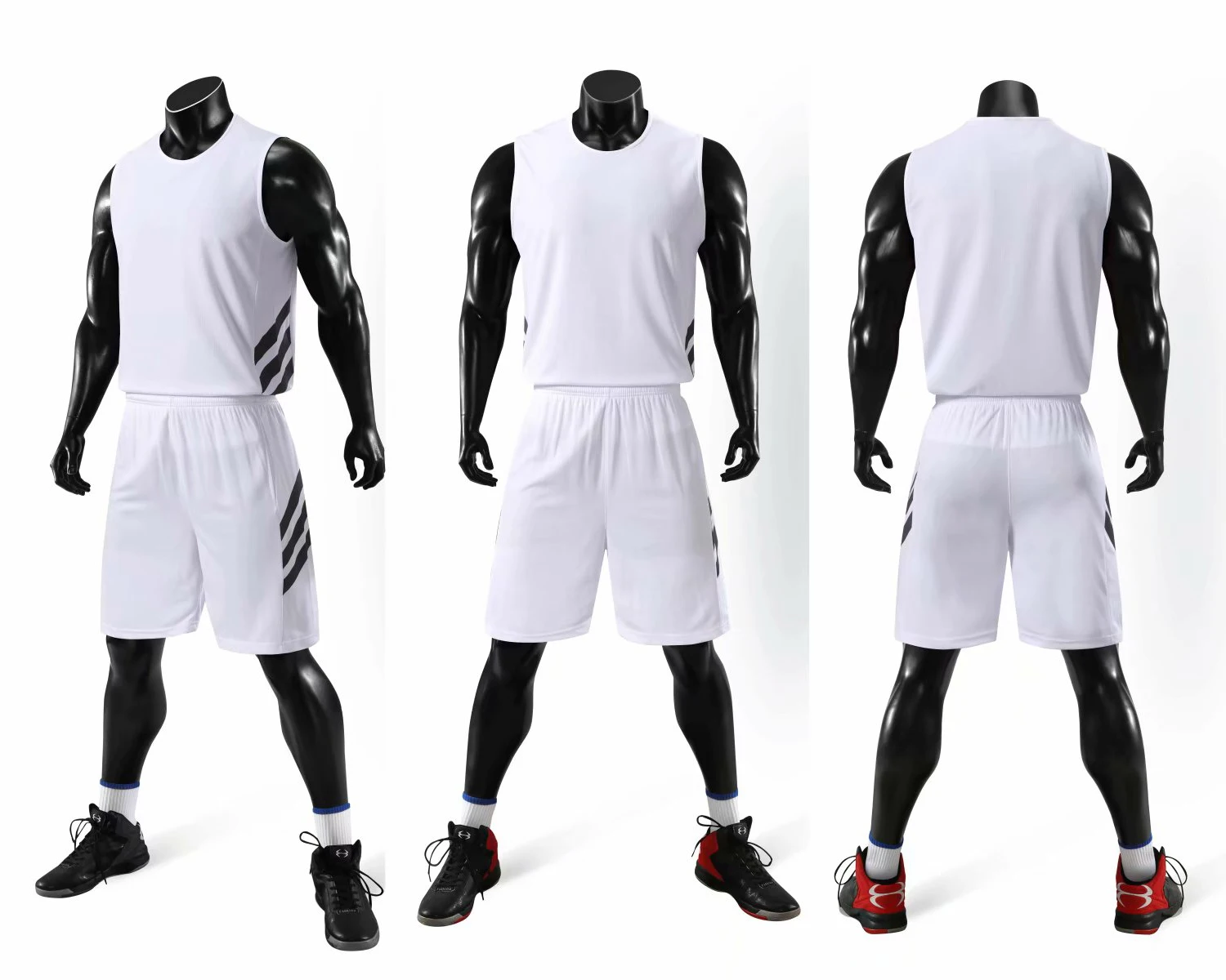
In Stock Wholesale Custom Throwback Stitched Basketball Jersey Men Basketball Uniforms Basketball Clothes 