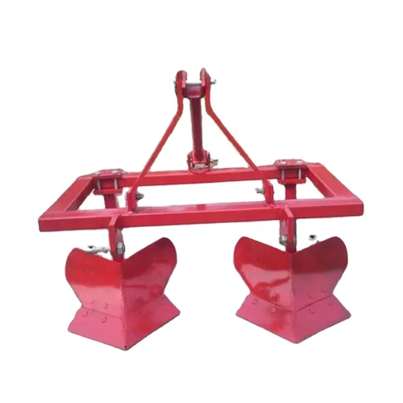 2 rows Disc ridger ploughs for tractor potato ridger for making ridges