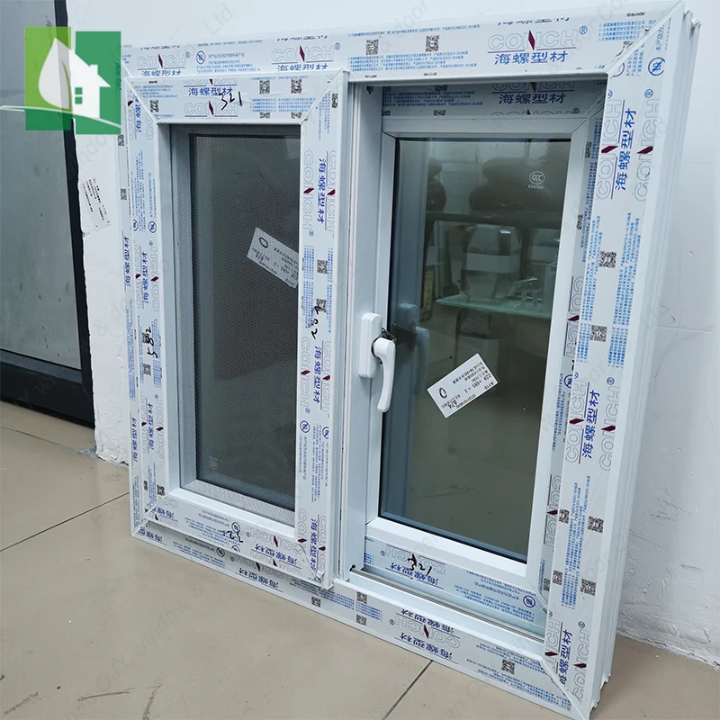 High Quality Foshan Factory Cheap Price Grill Design PVC Sliding Arch Top Window