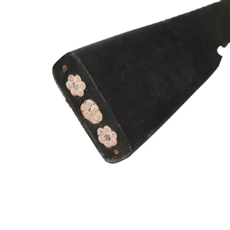 Water And Oil Resistance 50mm2 Rubber Jacket Crane Spreader Reeling Cable