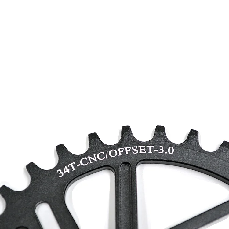 
Mountain bike parts GXP OFFSET-3mm bicycle chainrings narrow wide teeth 32T-38T 