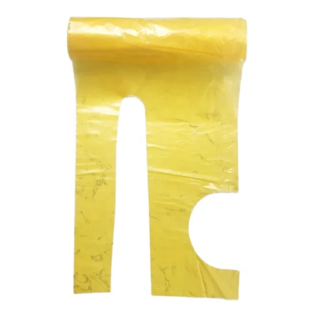 Disposable PE Clear Plastic Apron Kitchen Apron Plastic Disposable Aprons on Roll