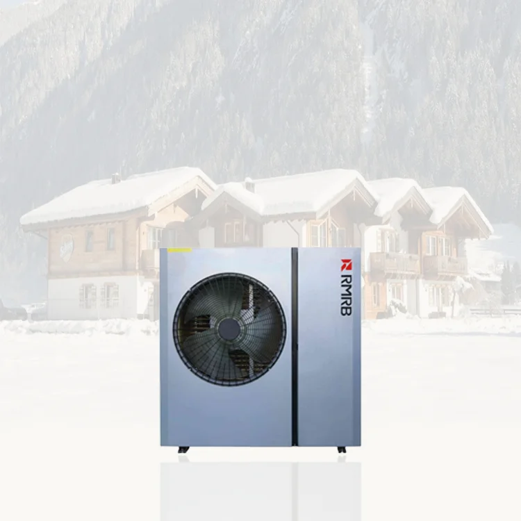 Oem low ambient high temperature r-32 cold climate 11.2kw air to water heat pump with defrost water controller