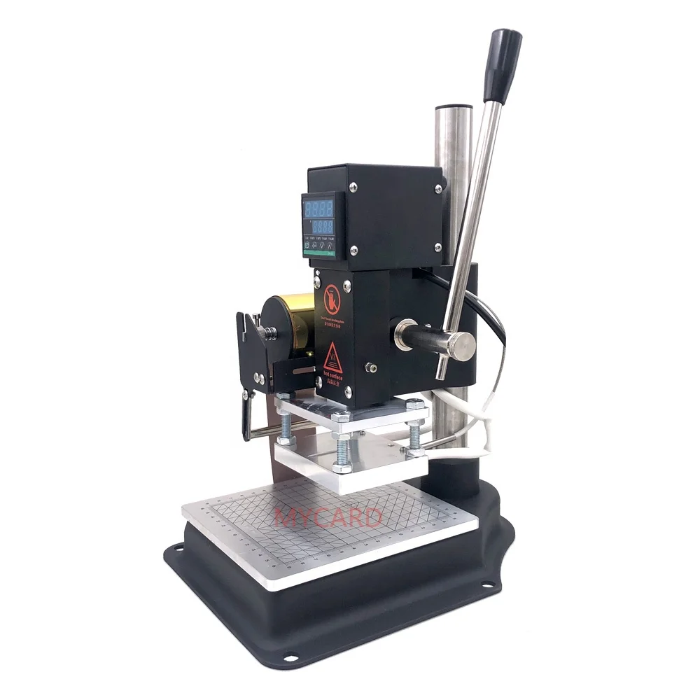 New Style Digital Hot Foil Stamping Machine for Paper Leather Book Cover