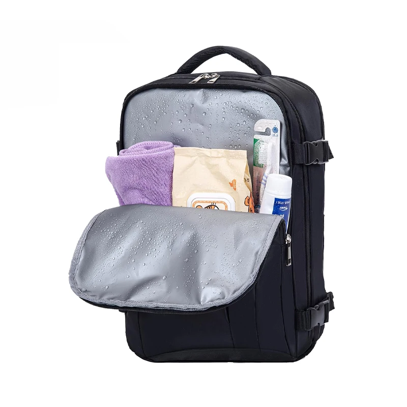 Customized LOGO Airplane Travel Backpack 40x20x25 Soft Waterproof Casual Backpack Outdoor Travel Hiking School Bag for Men Women