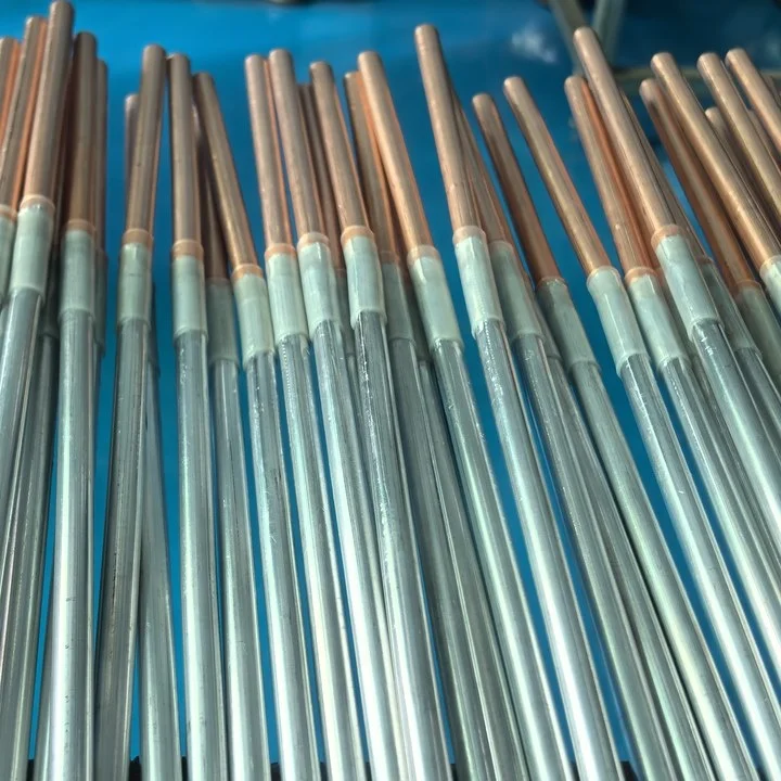 2024 PuSong  China Factory Air Conditioner Parts Custom AC Copper Aluminum Connecting Tube 10mm Insulated Copper Pipe