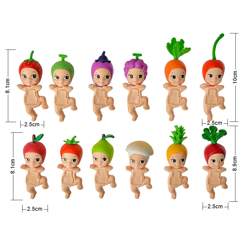 Sonny Angel In Stock Lying Down Hippers Action Figures Cute Mysterious Surprise Toy Anime Model Doll Children Christmas Gifts