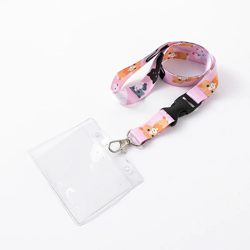 Cheap Custom Other Lanyards ID Card Phone Holder Neck Strap Printed Logo Polyester Sublimation Lanyard No Minimum Order