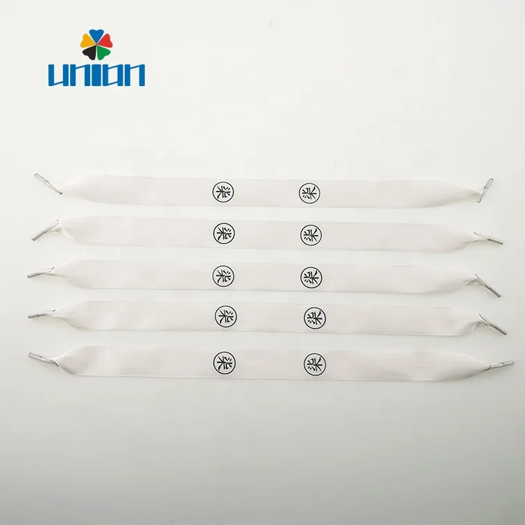 Position cutting printed ribbon paper bag handle for gifts box