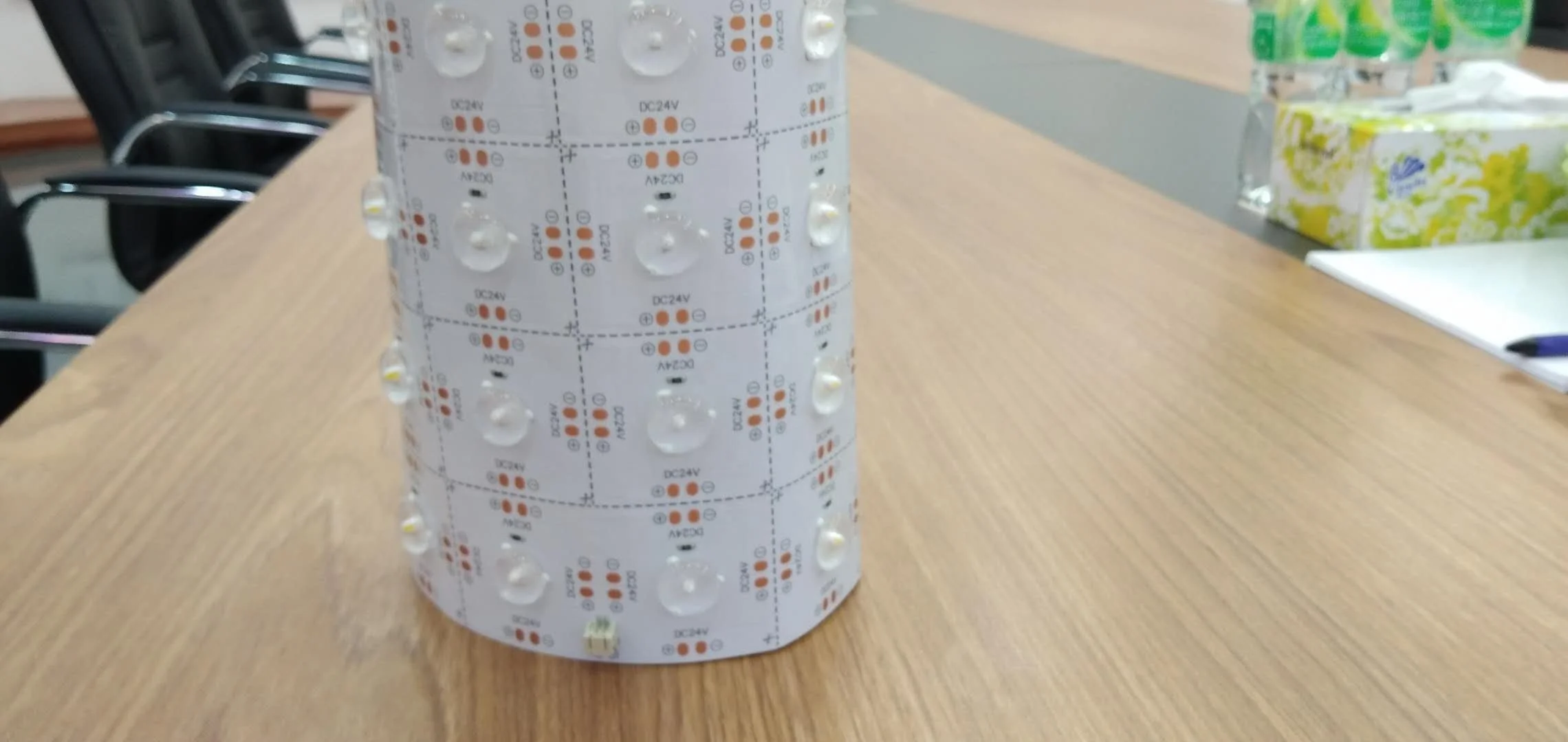 RGBWW SMD5050 Dual-white backlight Panel Sheets Bendable flexible cuttable CRI90/95  160degrees lens Panel Modules CUL CE ROHS