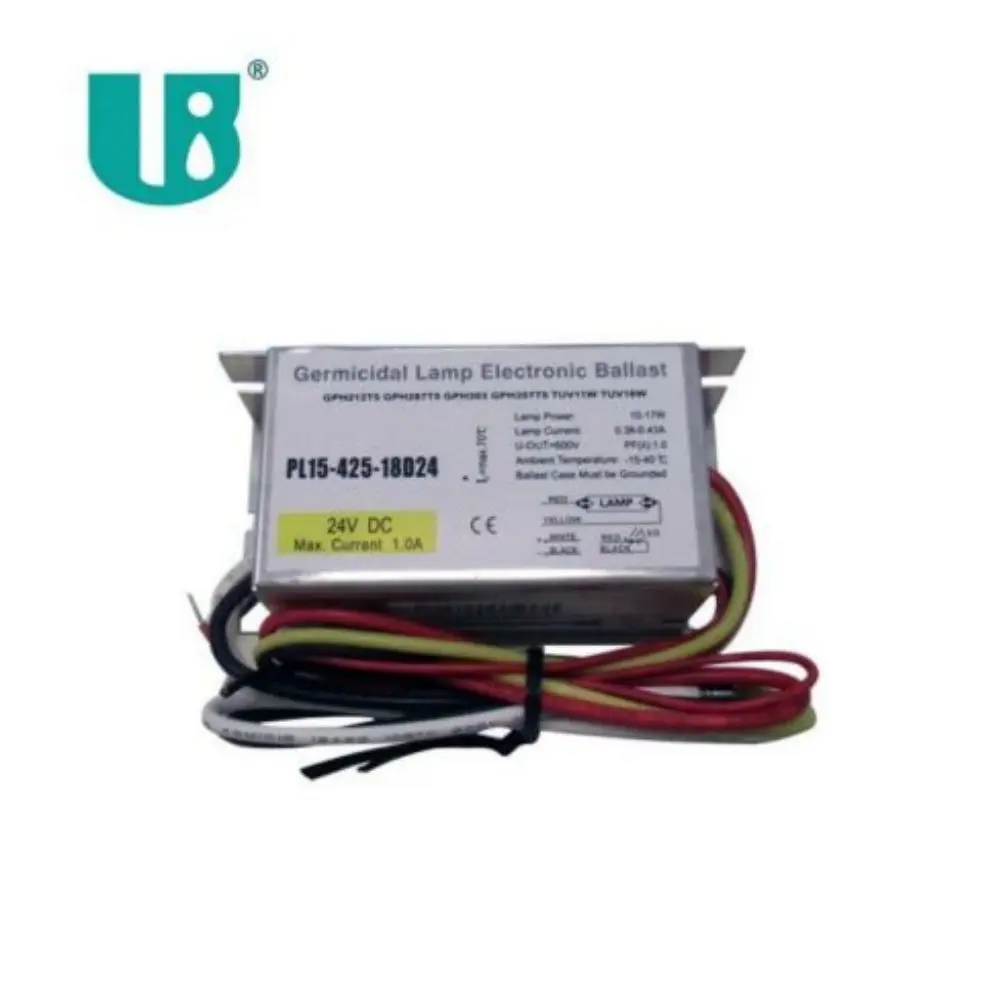 24v DC electronic ballast for uv lamp with CE certificates