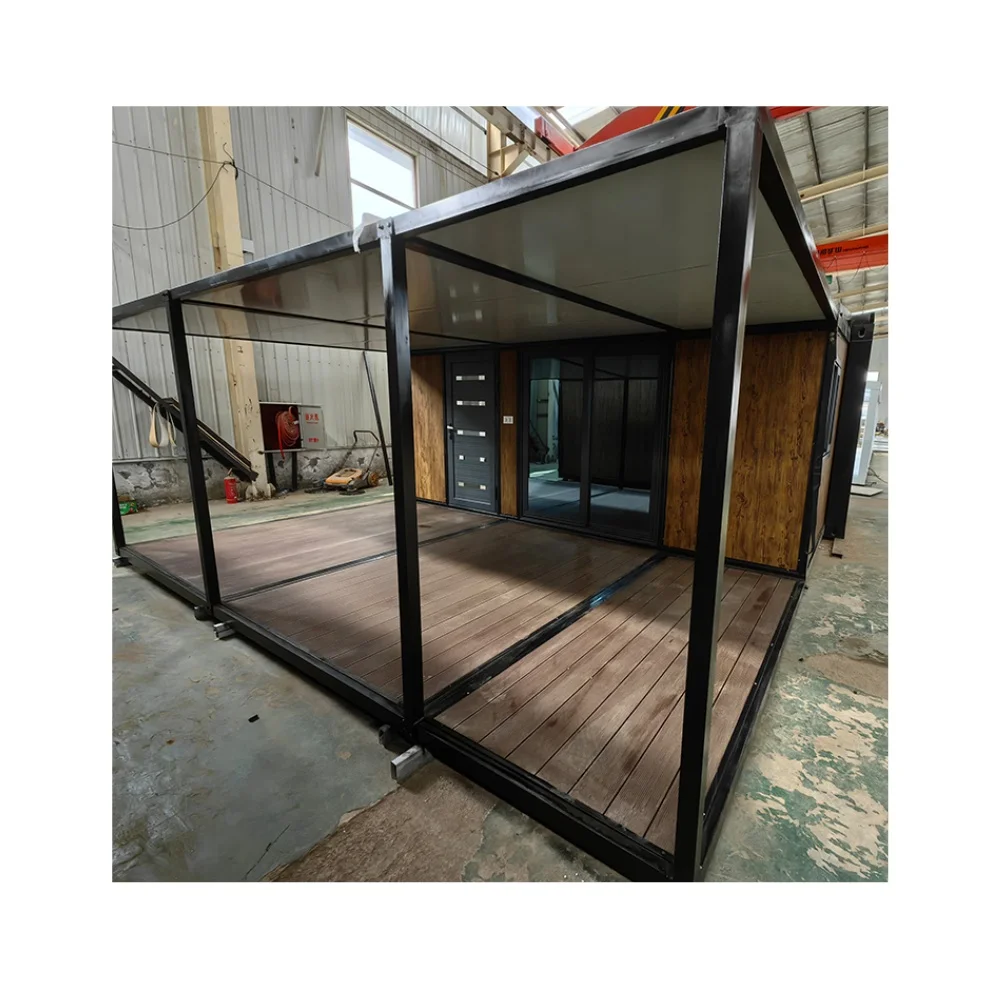 Expandable Residential Container House New Foldable Prefab Home Expandable Container House