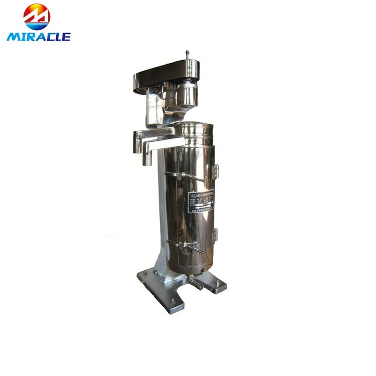 High Speed Cylinder Type Vco Centrifuge Machine Virgin Coconut Centrifuge Oil Separator Machine
