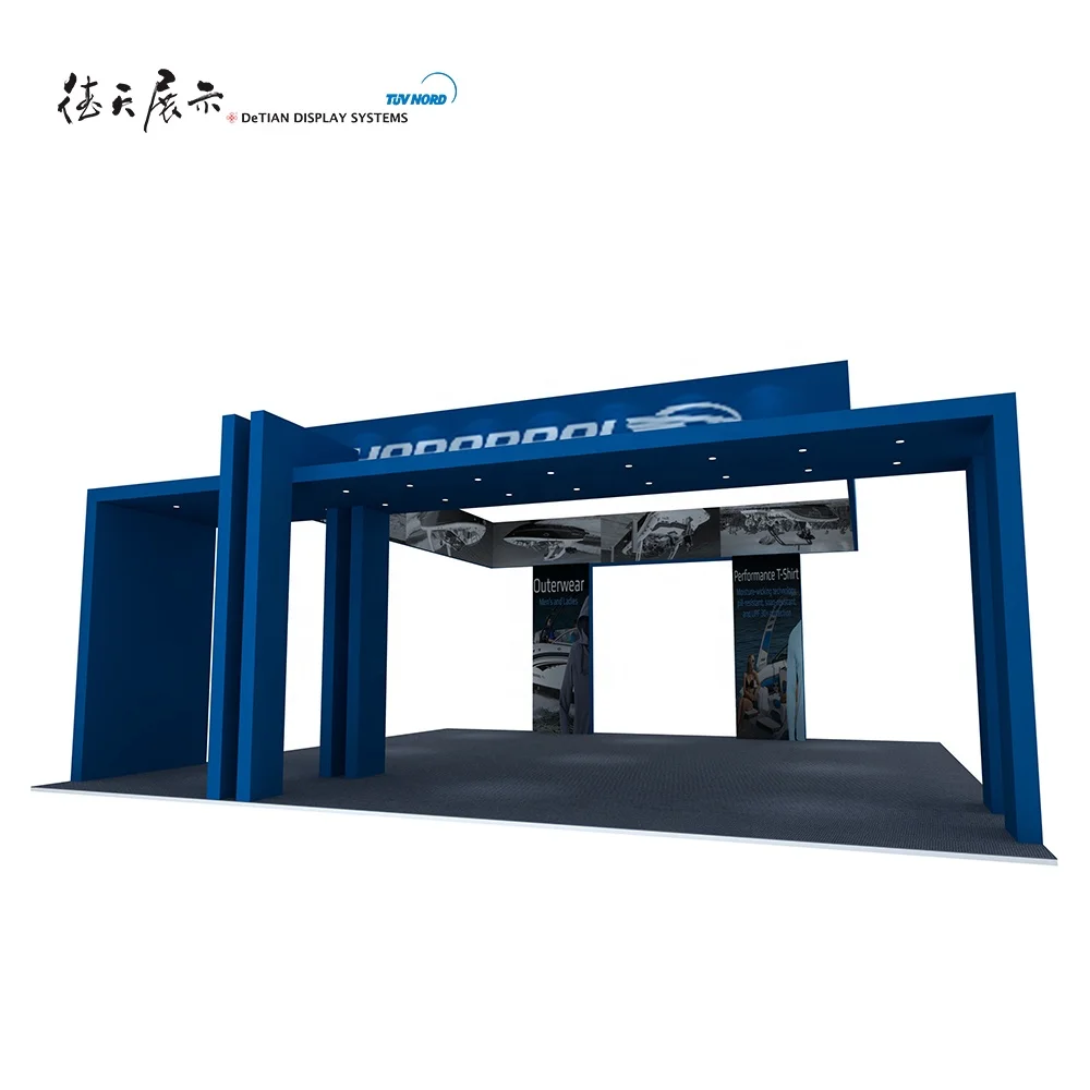 
Portable exhibition display design, exhibition booth system 3x6 custom services 