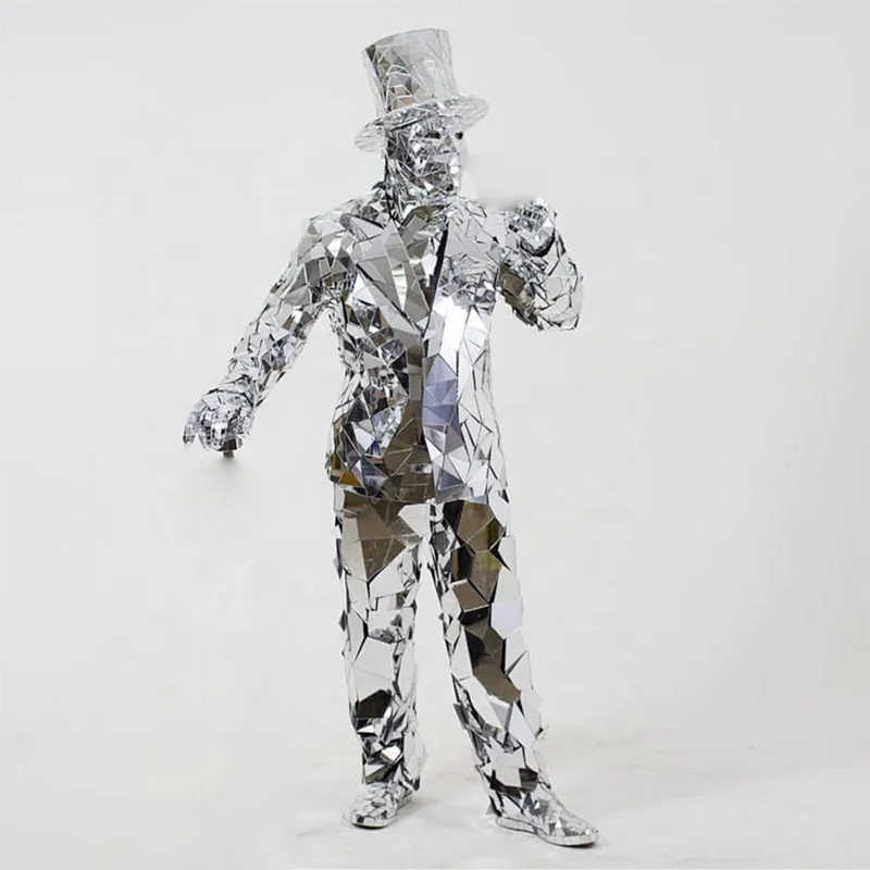China professional led suits mirror costumes deal