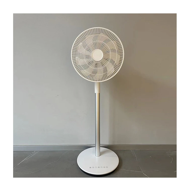 High quality plastic air circulator pedestal portable 12v brushless dc electric stand fan ventilateur