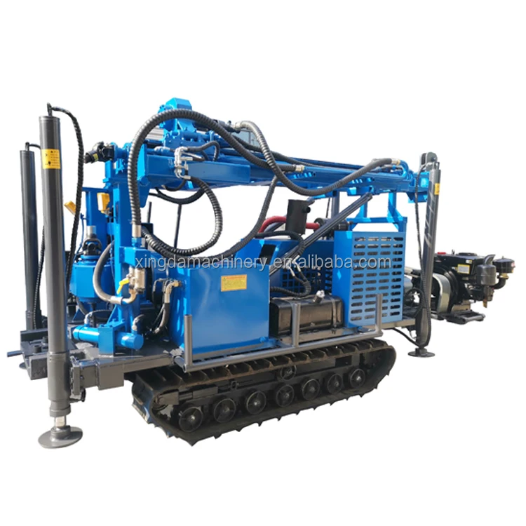 Xingda Crawler Drilling Rig for Geotechnical SPT Soil Wireline Core Projects Small