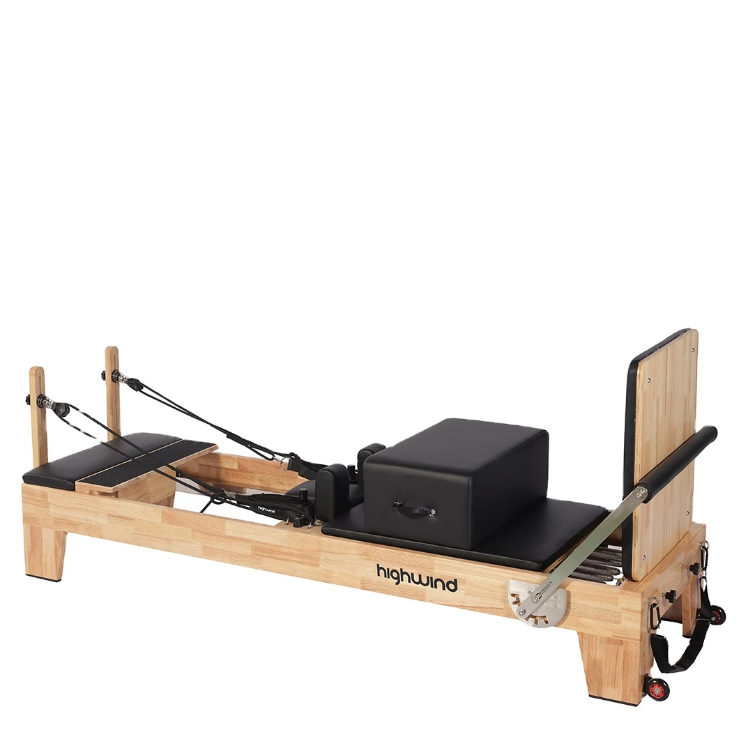 2022 High quality  Pilates equipment core bed oak wood Pilates reformer with tower