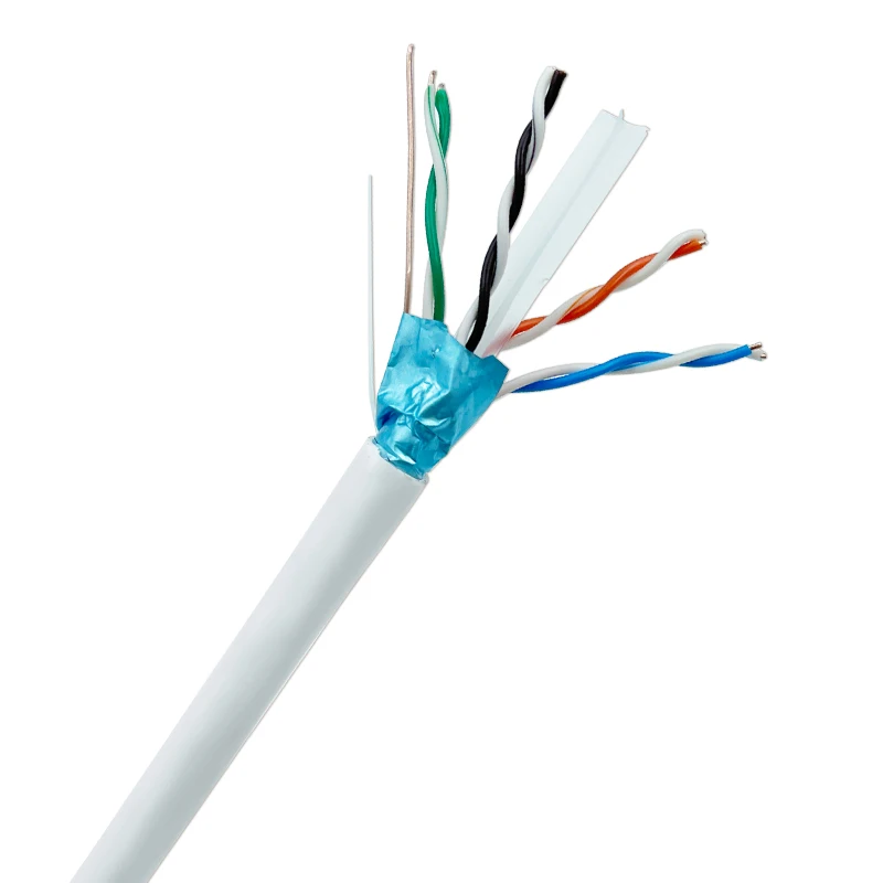 KICO High Speed LZSH 10G Indoor Ethernet Cat6a Network Lan Cable U/FTP cca 23AWG 500m Low Price cable Manufacturer