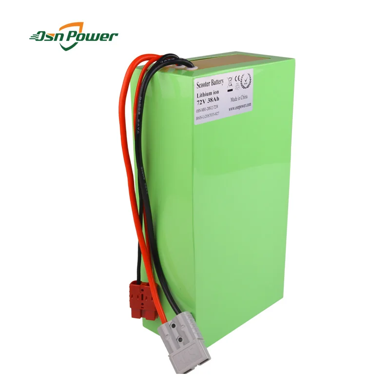 3 KWH 72v 45Ah lithium ion battery pack  for 5000w electric scooter