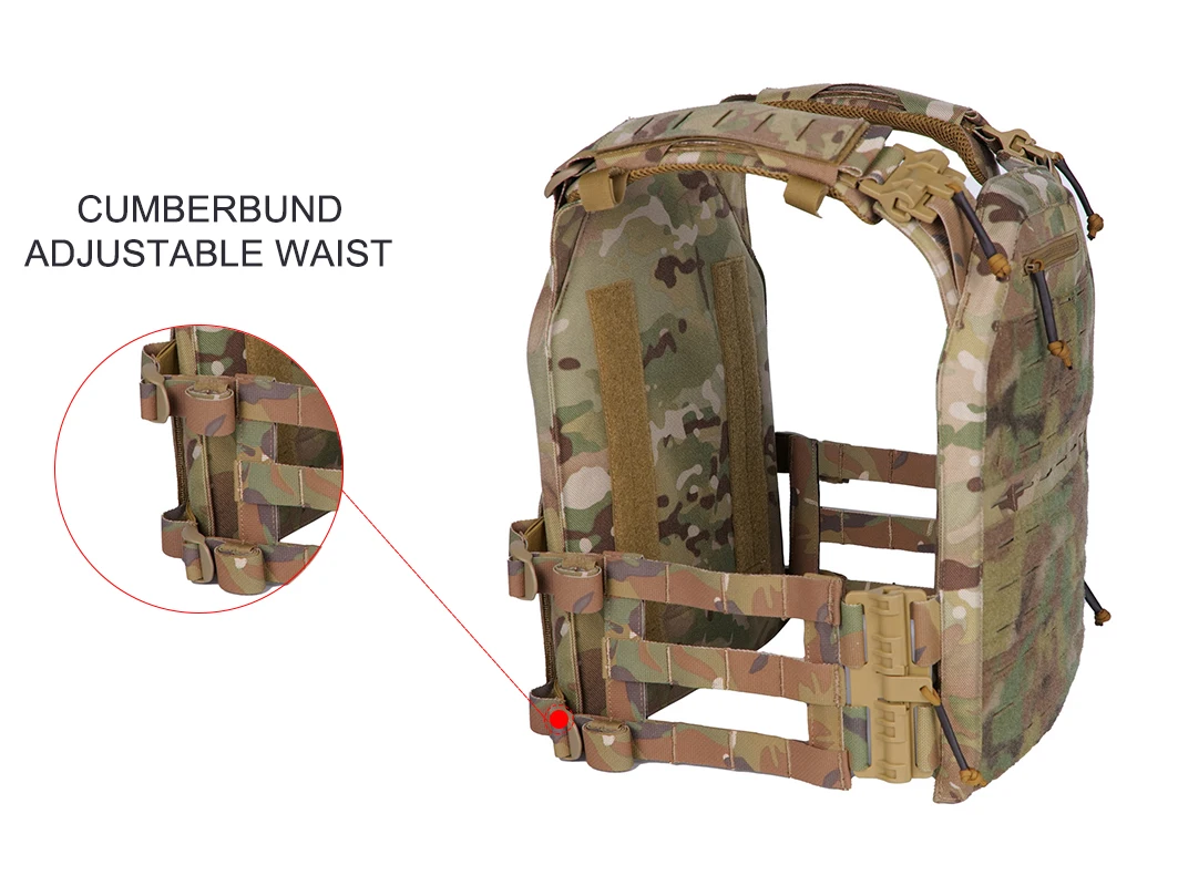 GAF Multicam Armor Vest 1000D Durable Nylon Chaleco Tactico Stab Proof Tactical Vest