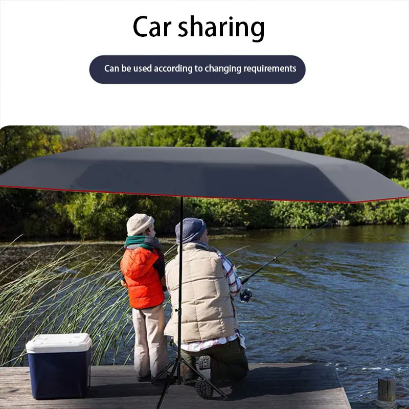 4.5m fully automatic car sunshade smart mobile garage canopy Heat insulation car coat sun protection car cover fold