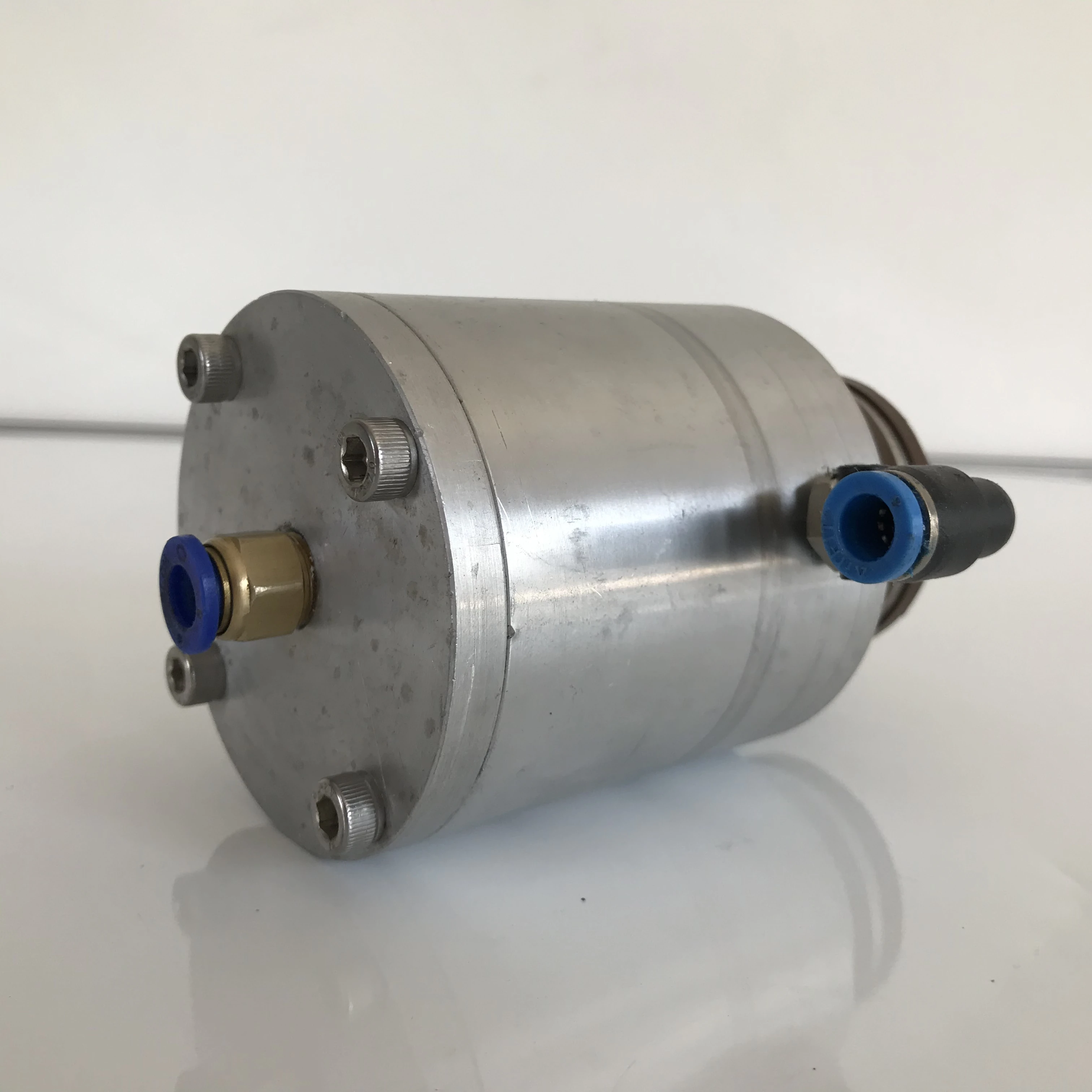 High quality two position two way stainless steel fluid pneumatic control  valve for spare parts of leather vacuum machine