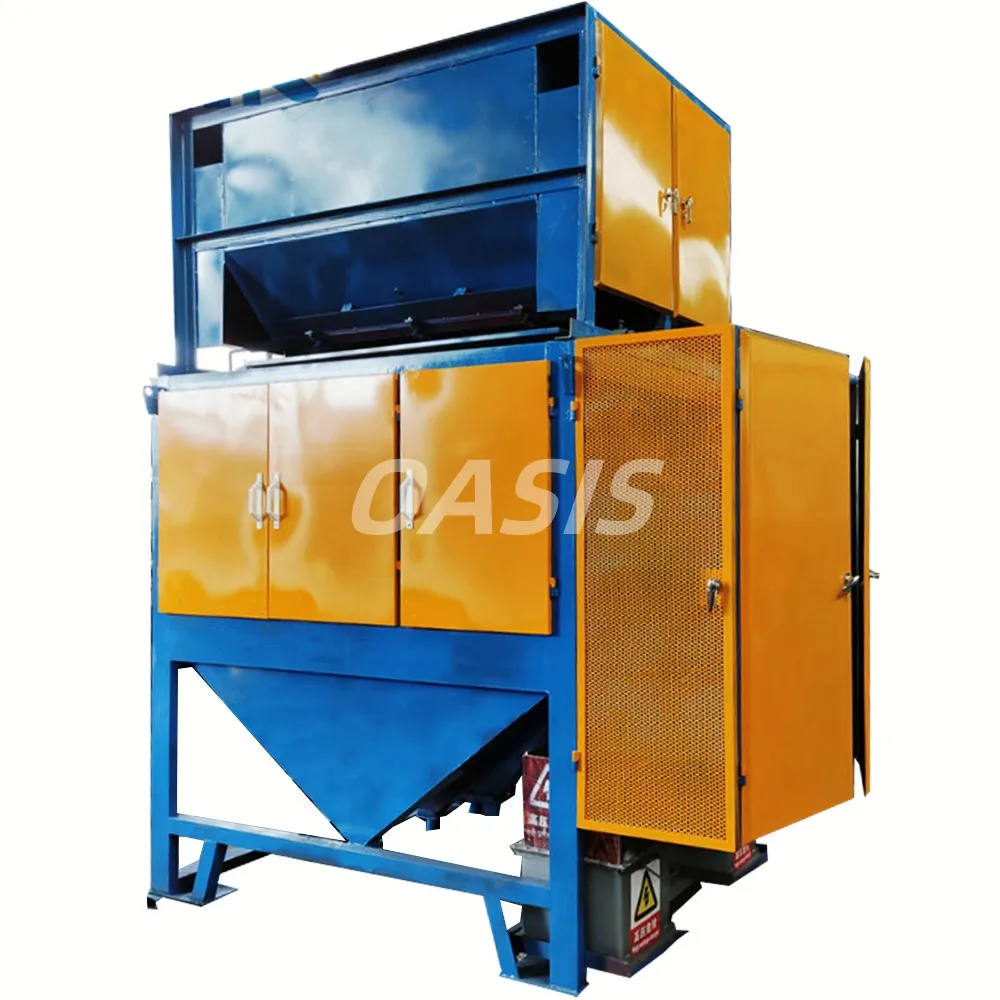 Automatic Operation Low Costs of Operation high intensity electric Vertical Pulsating dry upper feed Magnetic Separator