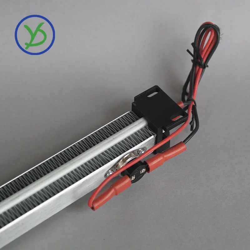 YIDU Insulated PTC Heater 500W AC DC 220V 230*32mm Electric PTC ceramic air heating element for air condition