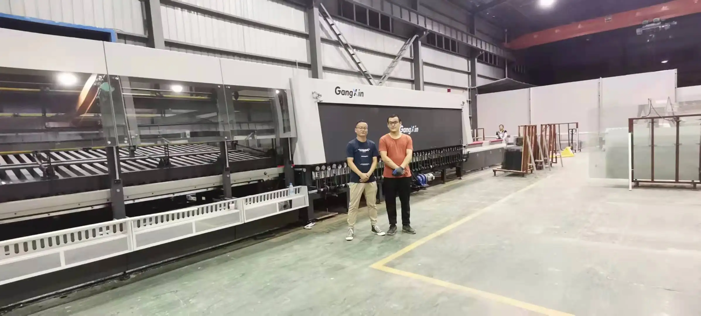 Tempering Furnace Energy-saving GX-P Tempered Toughened Glass Flat Glass 2022 New Product 2020 500-1170kw 8sets/month 4-19mm