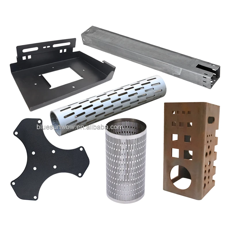 Customized Stainless Steel Aluminum Seamless Tube Hollow Square Tube Laser Cutting Hole Slotting Titanium Metal Parts