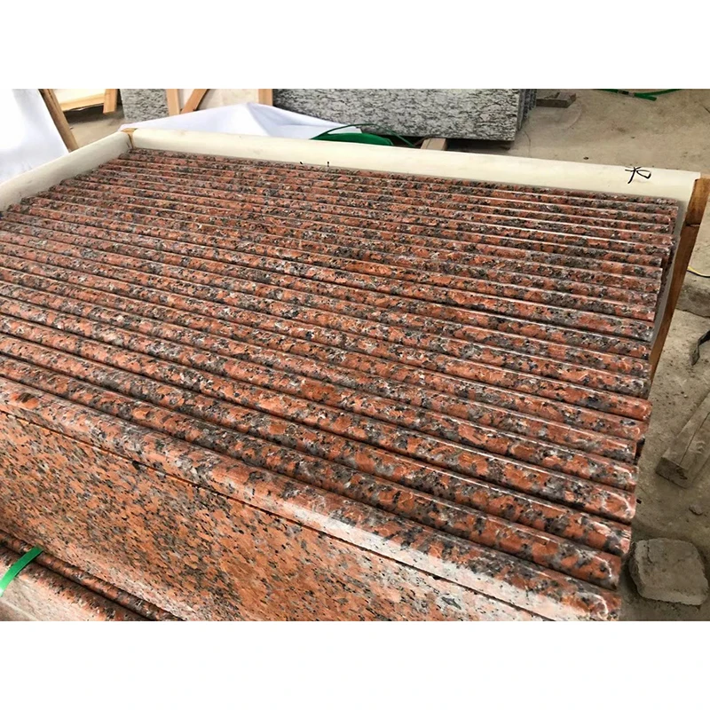 Polished Guangxi Red Color Natural Granite Stone Floor Tiles Big Slab Maple Granite